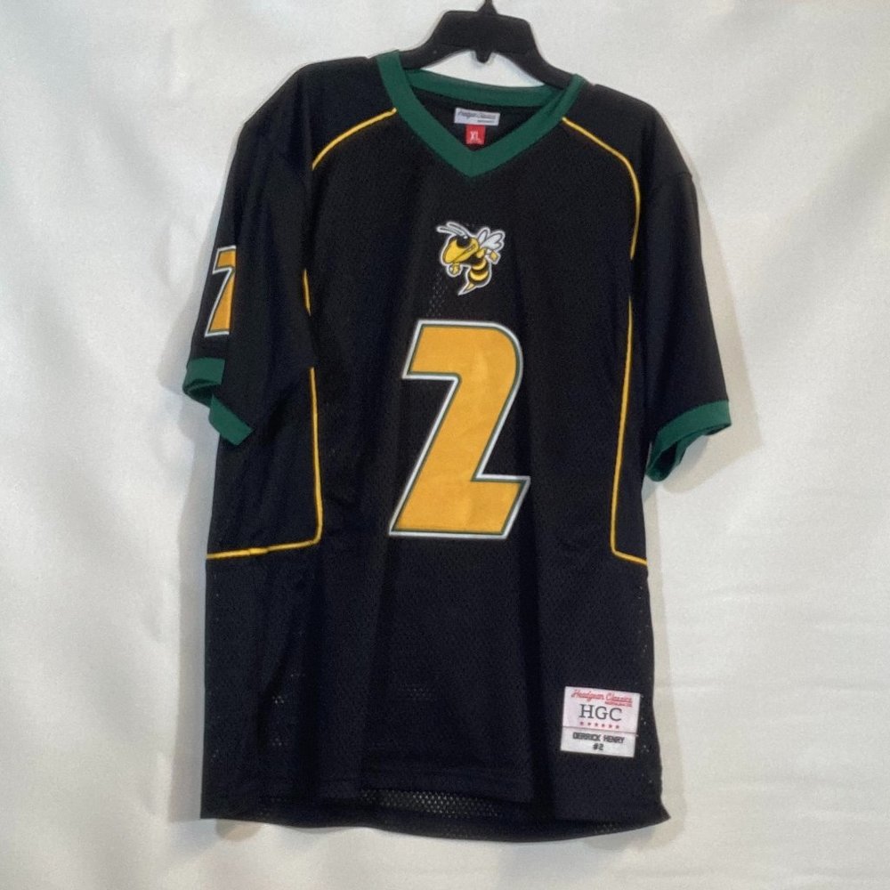 Derrick Henry Men's Yulee (FL) Hornets High School Throwback Jersey NWT